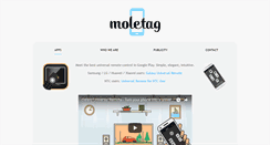 Desktop Screenshot of moletag.com